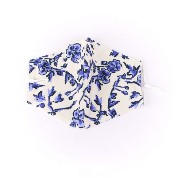 Tory Burch Floral Two Layer Adjustable Mask Face Cover Pick one - Picture 8 of 16
